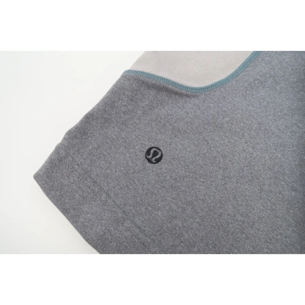 Lululemon Men's City Commute Shorts Sweat Blue‎ Gray Drawstring Size Medium
